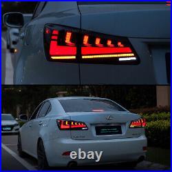 HCmotion LED Tail Lights For 2006-2012 Lexus IS250 IS350 ISF Start UP Animation