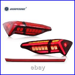 HCmotion LED Tail Lights For Toyota Avalon 2019-2021 Sequential Rear Lamps