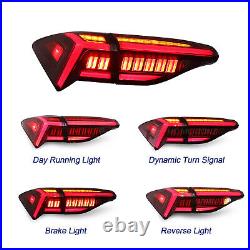 HCmotion LED Tail Lights For Toyota Avalon 2019-2021 Sequential Rear Lamps