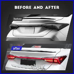 HCmotion LED Tail Lights For Toyota Avalon 2019-2021 Sequential Rear Lamps