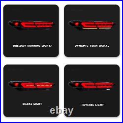 HCmotion LED Tail Lights For Toyota Camry 2018 -2022 Smoked 5PCS Trunk Lamp