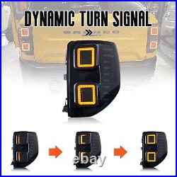 HCmotion LED Tail Lights for Ford Bronco Sport 2020-2023 Sequential Rear Lamps
