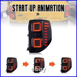 HCmotion LED Tail Lights for Ford Bronco Sport 2020-2023 Sequential Rear Lamps