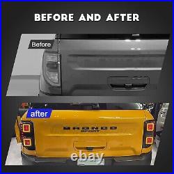 HCmotion LED Tail Lights for Ford Bronco Sport 2020-2023 Sequential Rear Lamps