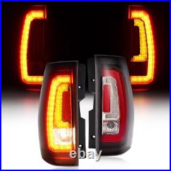 HECASA For 2007-2014 Chevy Tahoe Suburban LED Tail Lights Sequential Signal Lamp