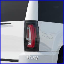 HECASA For 2007-2014 Chevy Tahoe Suburban LED Tail Lights Sequential Signal Lamp