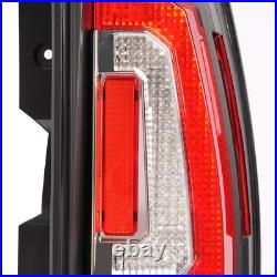 HECASA For 2007-2014 Chevy Tahoe Suburban LED Tail Lights Sequential Signal Lamp