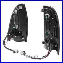 HECASA LED Tube Tail Lights Black Lamps Left+Right For Toyota Tacoma 2005-2015 HECASA LED Tube Tail Lights Black Lamps Left+Right For Toyota Tacoma 2005-2015