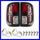 Halogen Upgrade To LED For 2014-2018 Chevy Silverado 1500 Black Tail Lights Pair