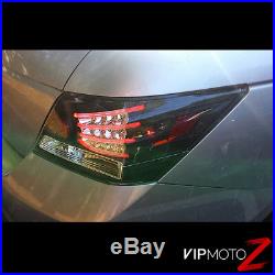 Honda Accord 08-12 CP2/CP3 DX LX EX SE 4DR LED Black Tail Light Rear Brake Lamp