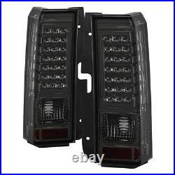 Hummer H3 06-10 Smoked LED Rear Tail Brake Lights Left & Right Side
