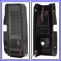 Hummer H3 06-10 Smoked LED Rear Tail Brake Lights Left & Right Side