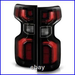 (Incandescent Update LED) Rear Tail Light For Chevy Silverado 1500 2019-2023
