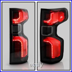 (Incandescent Update LED) Rear Tail Light For Chevy Silverado 1500 2019-2023
