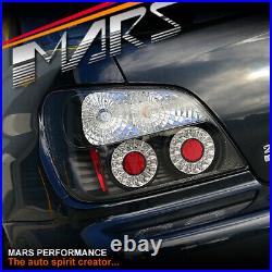 JDM Black LED Tail Lights for SUBARU Impreza Sedan 01-03 WRX STi RX RS S GX RV