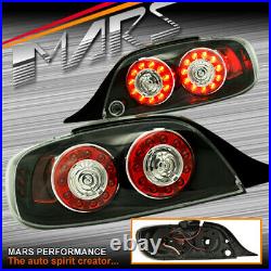 JDM FE 2 Style Black LED Tail Lights for MAZDA RX-8 FE Series 1 2004-2008