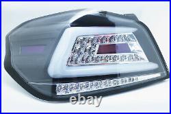 JDM LED TAIL LIGHTS With Sequential Indicator R+L For 2015-2020 SUBARU WRX STI