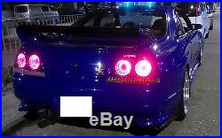 JDM LED Tail Lights Set for Nissan Skyline R33 GTR33 GTS33 Made in Japan