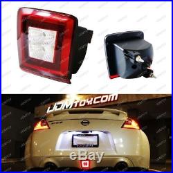 JDM Style LED Rear Fog Light, Brake and Backup Reverse For 2009-up Nissan 370Z