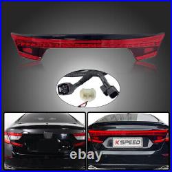 Kspeed LED Rear Tail Lights Brake Dynamic Signal Lamp For 2018-2021 Honda Accord