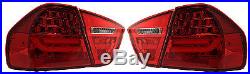 LED Back Rear Tail Lights BMW E90 05-08 Not For 335D Red Lamps Lci Style