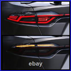 LED Black Tail Lights & Center Lamp For Toyota Corolla 2020 2021 Rear Lamps