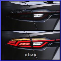 LED Black Tail Lights & Center Lamp For Toyota Corolla 2020 2021 Rear Lamps