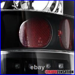 LED Brake Tail Lights Fit 2007-2014 Chevy Silverado 1500 2500 3500HD Black 07-14