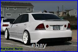LED CLEAR Tail Lights+Rear Trunk Led Lights For LEXUS IS200 IS300 98-05