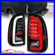 LED C Light Bar For 2000 2006 Toyota Tundra Pickup LED Black Tail Lights Set