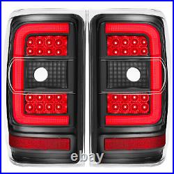 LED C Light Bar For Ford Ranger 2001-2011 Black Housing LED Tail Lights Lamps