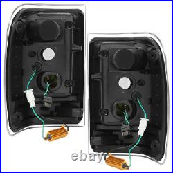 LED C Light Bar For Ford Ranger 2001-2011 Black Housing LED Tail Lights Lamps