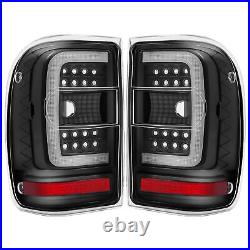 LED C Light Bar For Ford Ranger 2001-2011 Black Housing LED Tail Lights Lamps LED C Light Bar For Ford Ranger 2001-2011 Black Housing LED Tail Lights Lamps