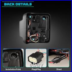 LED DRL Sequential Tail Lights For Jeep Wrangler 2018-2025 JL JLU Rear Lamps