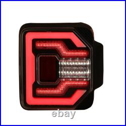 LED DRL Sequential Tail Lights For Jeep Wrangler 2018-2025 JL JLU Rear Lamps LED DRL Sequential Tail Lights For Jeep Wrangler 2018-2025 JL JLU Rear Lamps