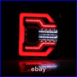 LED DRL Sequential Tail Lights For Jeep Wrangler 2018-2025 JL JLU Rear Lamps