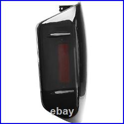 LED DRL Tail Lights PAIR for 2014-2021 Toyota Tundra Rear Brake Lamp Black Smoke