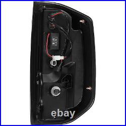 LED DRL Tail Lights PAIR for 2014-2021 Toyota Tundra Rear Brake Lamp Black Smoke