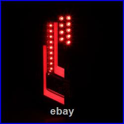 LED DRL Tail Lights PAIR for 2014-2021 Toyota Tundra Rear Brake Lamp Black Smoke
