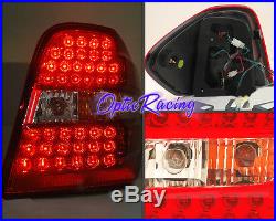 LED For 2006-2009 Mercedes Benz W164 ML-Class ML320/ML350 Red Lens Tail Lights
