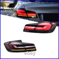 LED G38 Tail Lights For BMW 5 Series F10 F18 2011-2016 Sequential Rear Lamps