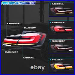 LED G38 Tail Lights For BMW 5 Series F10 F18 2011-2017 Animation Rear lamps