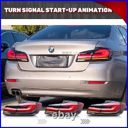 LED G38 Tail Lights For BMW 5 Series F10 F18 2011-2017 Animation Rear lamps