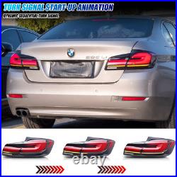 LED G38 Tail Lights For BMW 5 Series F10 F18 2011-2017 Animation Rear lamps