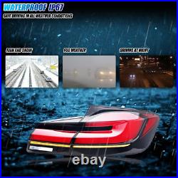 LED G38 Tail Lights For BMW 5 Series F10 F18 2011-2017 Animation Rear lamps