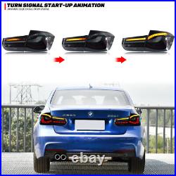 LED GTS Tail Lights for BMW 3 Series F30 F80 M3 2013-2018 Sequential Rear Lamps