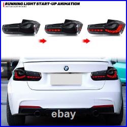 LED GTS Tail Lights for BMW 3 Series F30 F80 M3 2013-2018 Sequential Rear Lamps