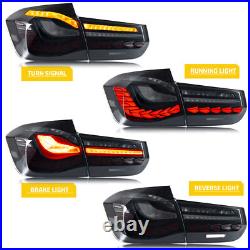 LED GTS Tail Lights for BMW 3 Series F30 F80 M3 2013-2018 Sequential Rear Lamps