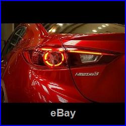 LED Genuine Style Tail Lights Rear Lamps For Mazda 3 Axela M3 Sedan 20142016+