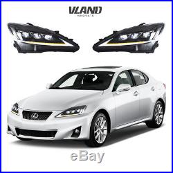 LED Headlights For 2006-2012 Lexus IS 250 350 ISF LED Projector Headlights